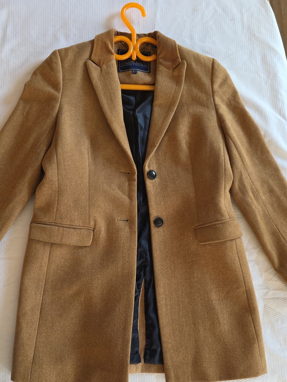 Gorgeous JACK WILLS tailored wool coat! 6